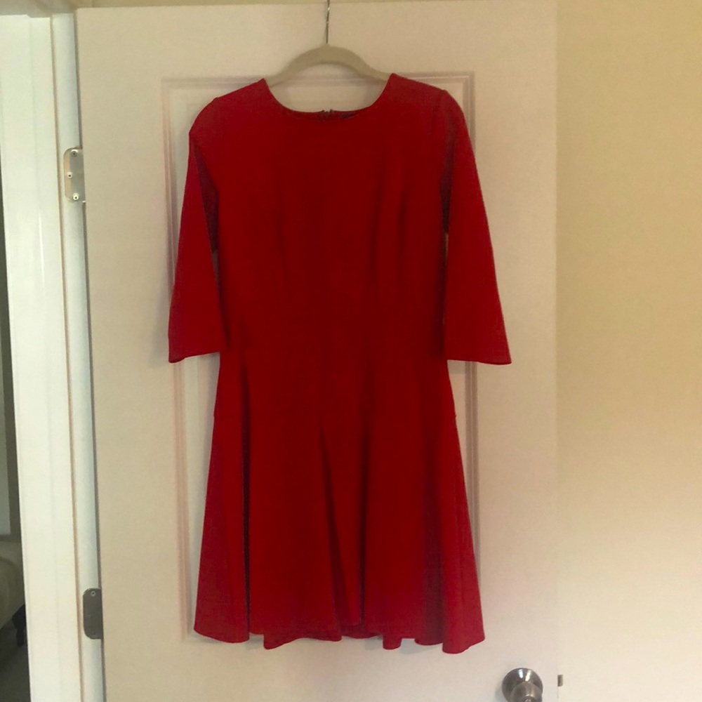 Ann Taylor size 2 cherry red dress